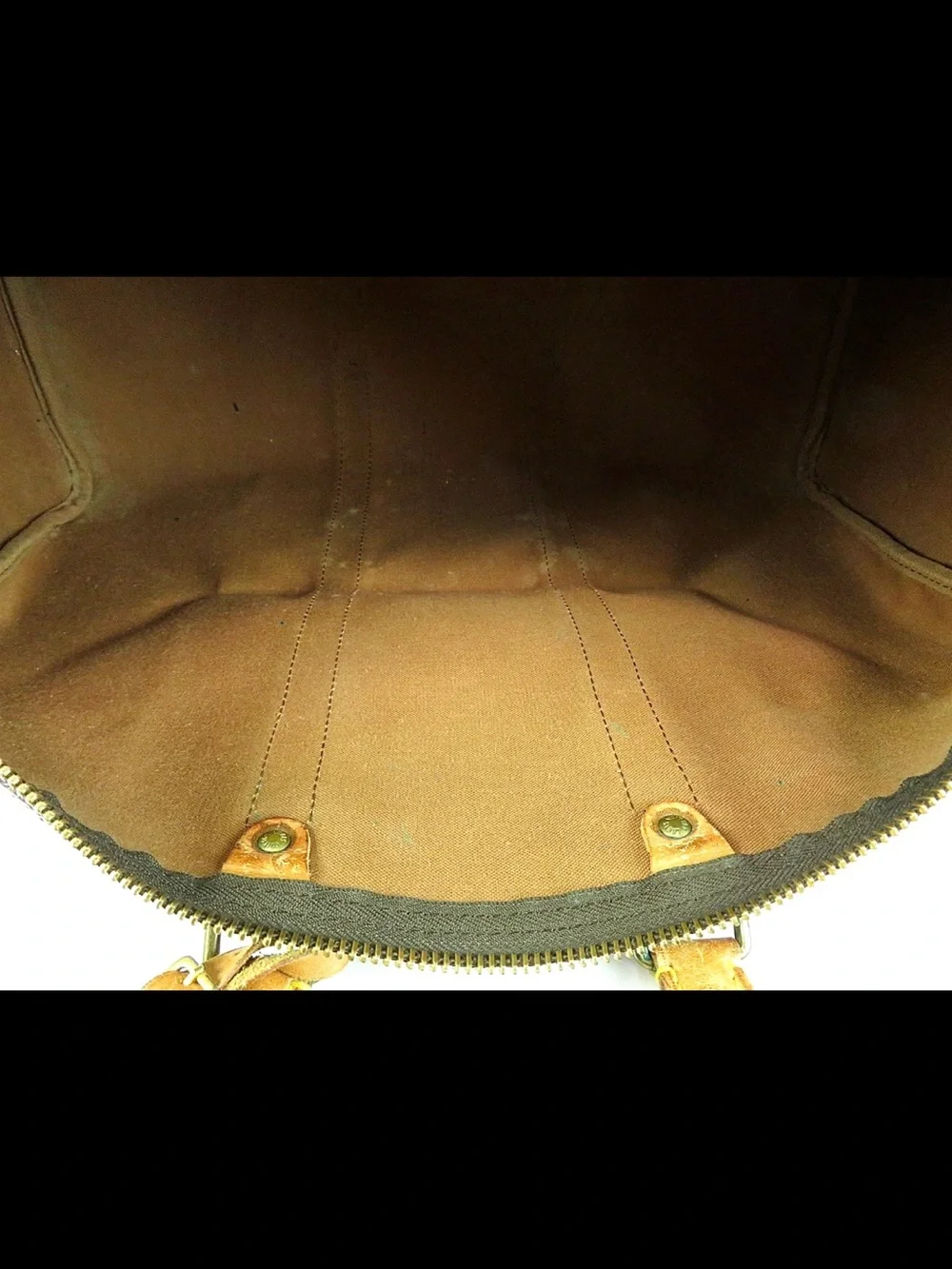 Louis Vuitton Brown Monogram Keepall Duffel Bag